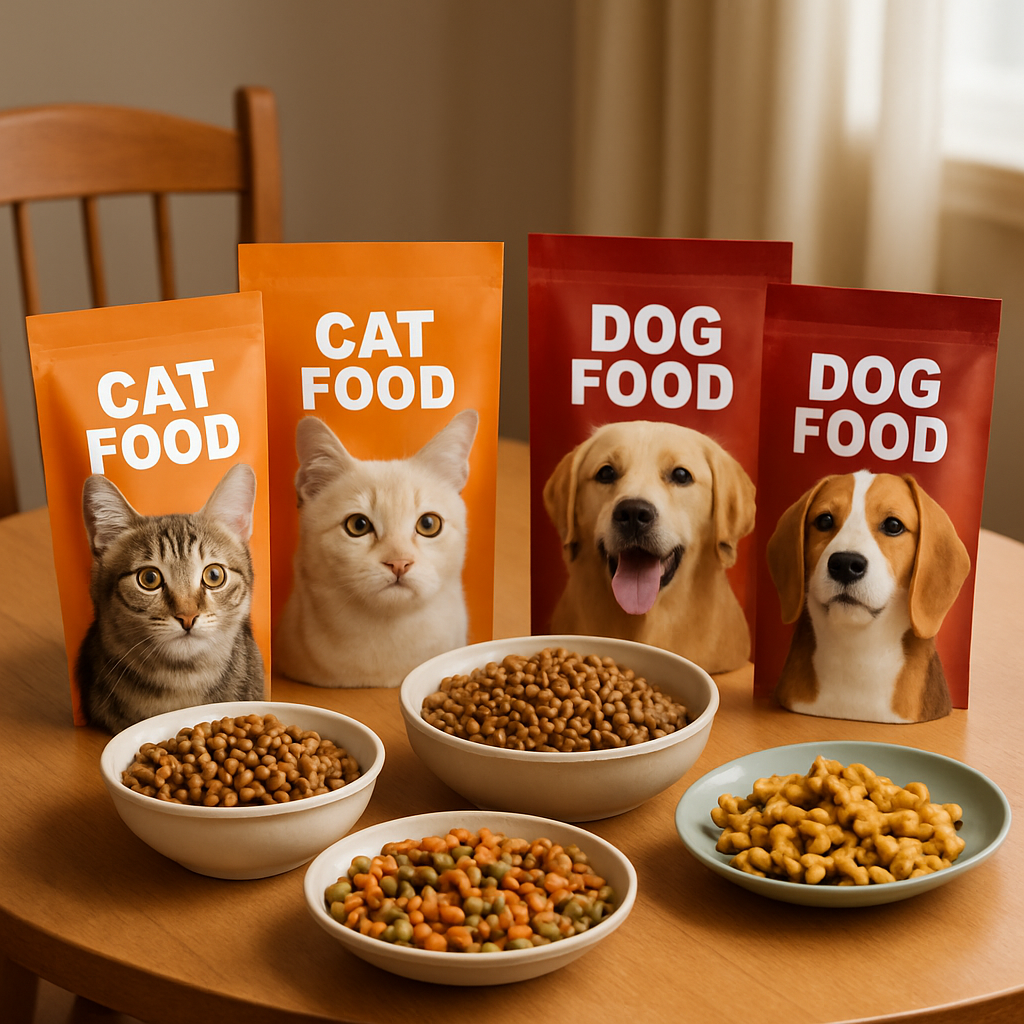 อาหารที่ปลอดภัยจากการกินอาหารคนสำหรับน้องหมาน้องแมว